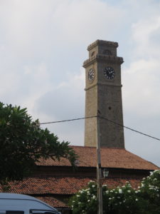 Klokketårnet i Galle - Clock Tower. Sri Lanka - Langs sydkysten