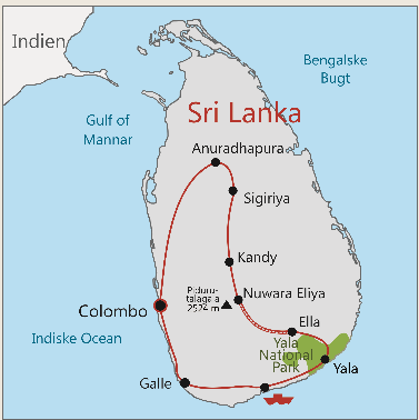 Turen GåR Til Kort Travel guide and tips for your vacation Sri Lanka 2017 Turen GåR Til Kort