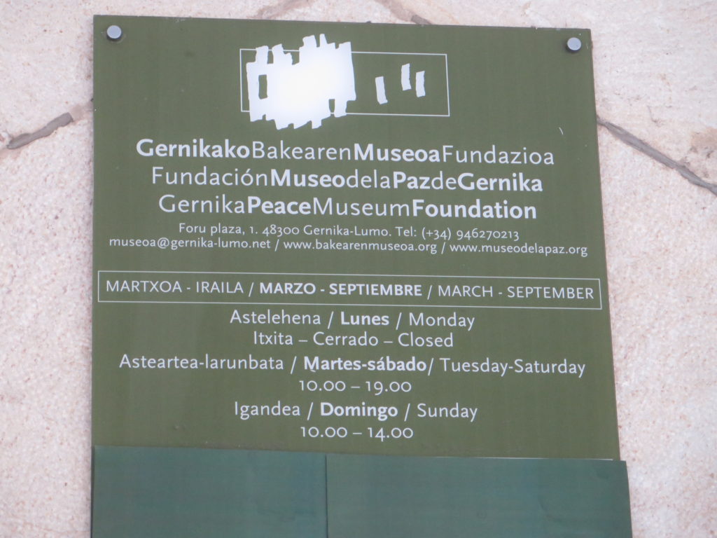 Gernika - Guernica Fredsmuseum