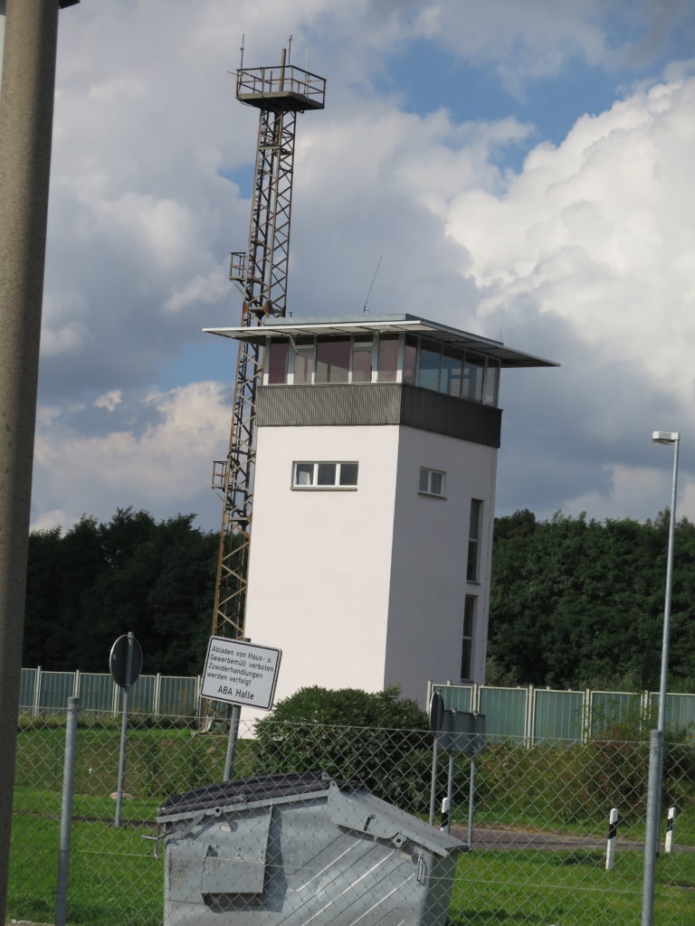 Vagttårn i Marienborn - Grænseovergang til DDR