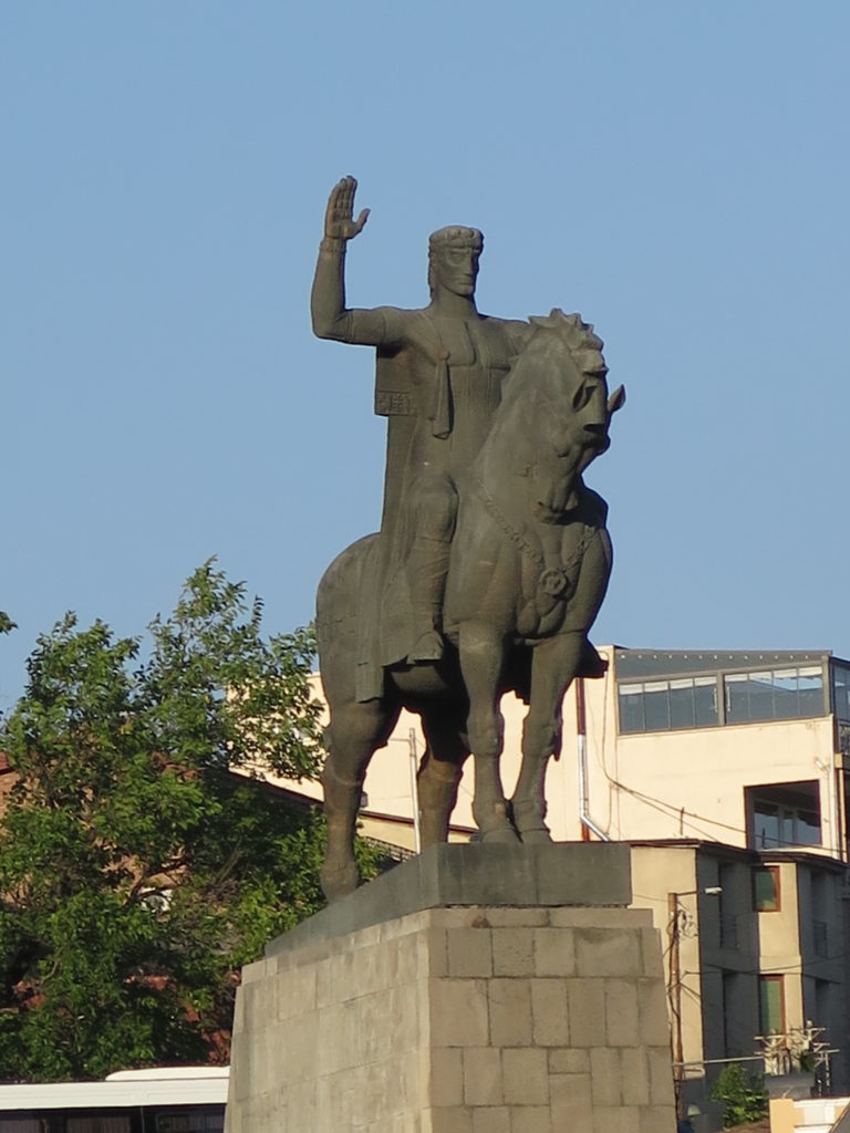 Statue af King Vakhtang Gorgasali