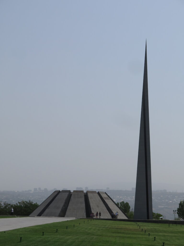 Det armenske folkemords-museum i Yerevan