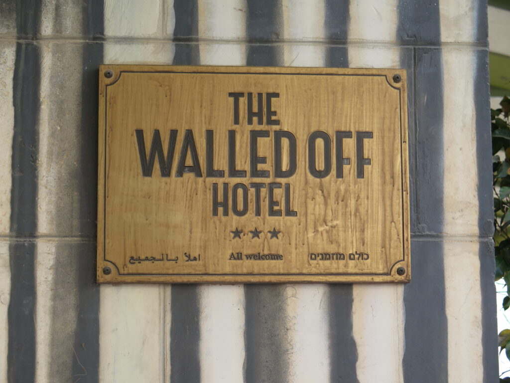 The Walled Off Hotel - Banksys hotel i Bethlehem