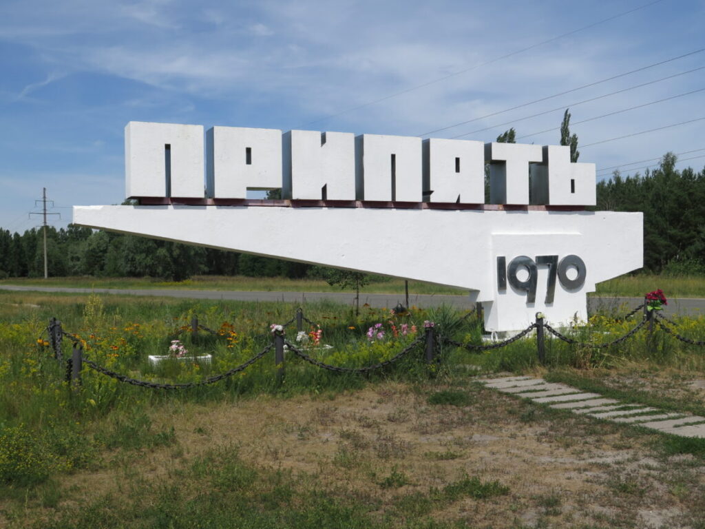 Byen Pripyat i Tjernobyl