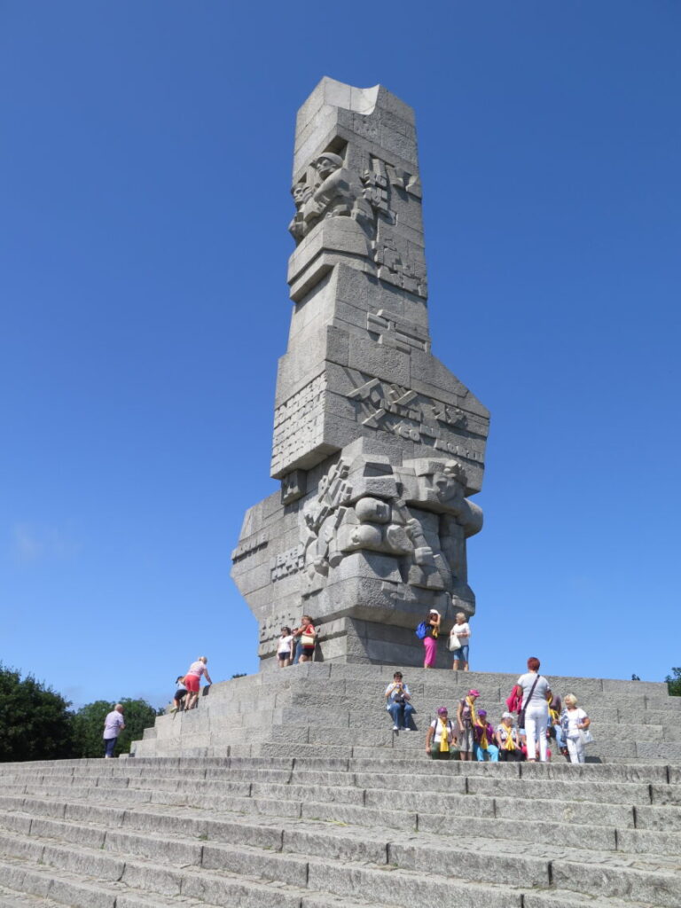 Monument til minde om dem der forsvarede Westerplatte