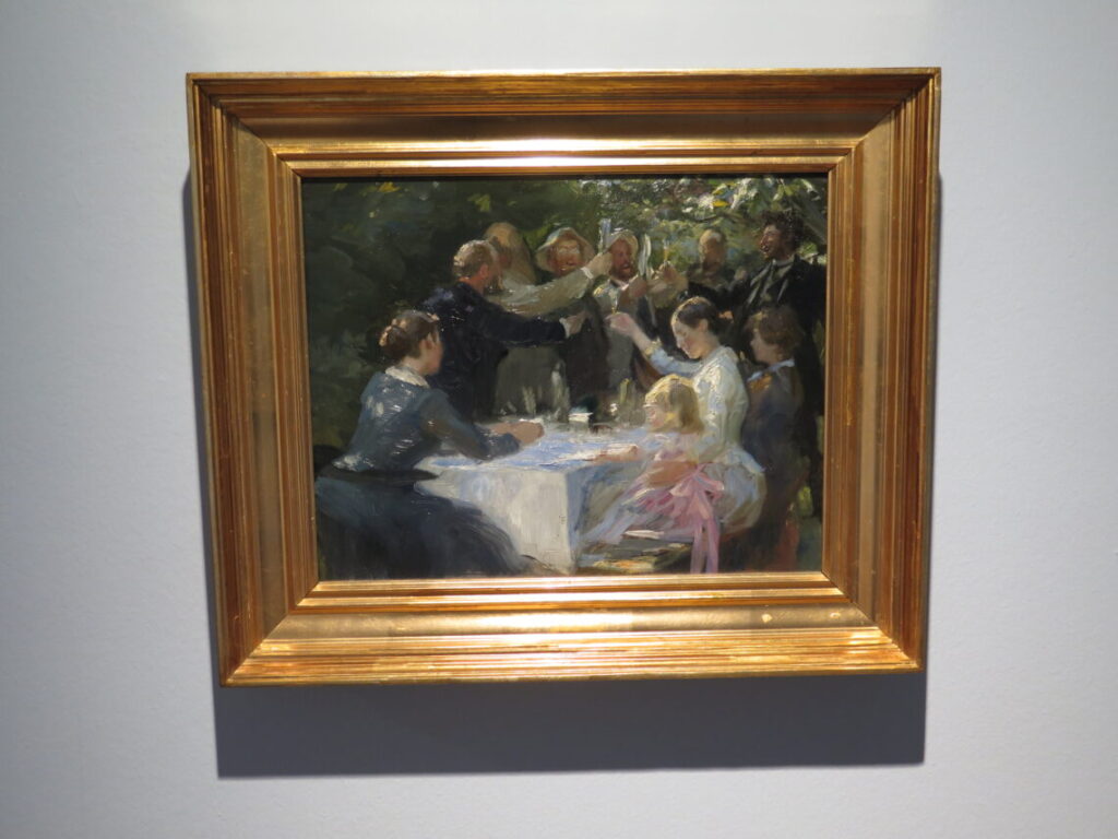 Peder Severin Krøyer: Hip, hip, hurra, 1888. Dansk historie på Föhr