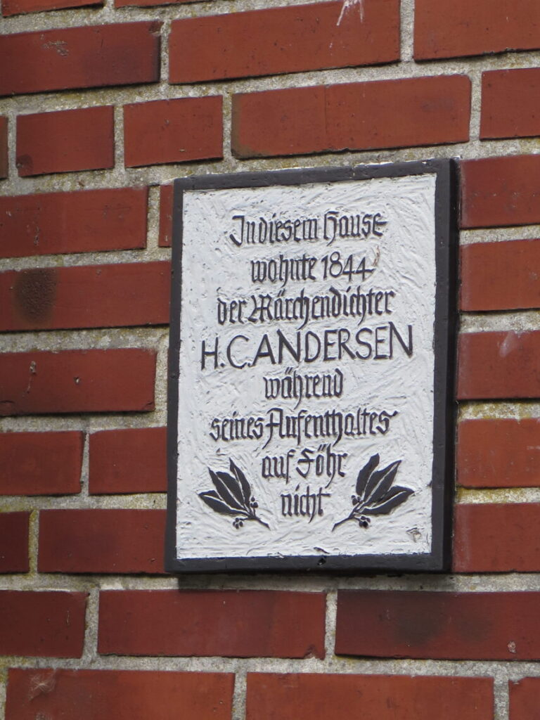 Her boede H. C. Andersen ikke men viser dansk historie på Föhr